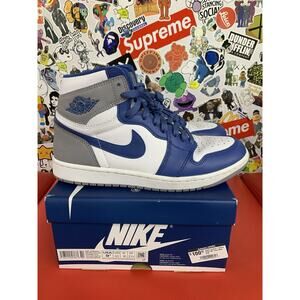 Size 9.5 - Jordan 1 Retro OG High True Blue 100% Authentic